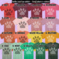 Floral Pawprint (tshirt/hoodie/sweatshirt/longsleeve)