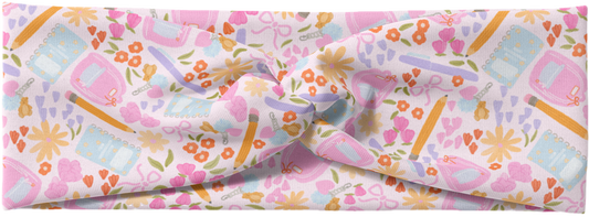 Floral Teacher Headband
