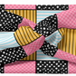 Composition Patchwork Headband