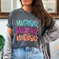 Colorful Bright Nurse (tshirt/sweatshirt)