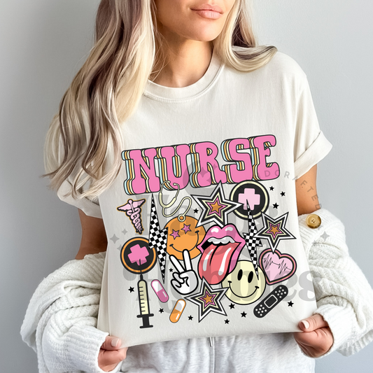 Lightning Nurse (tshirt/sweatshirt)