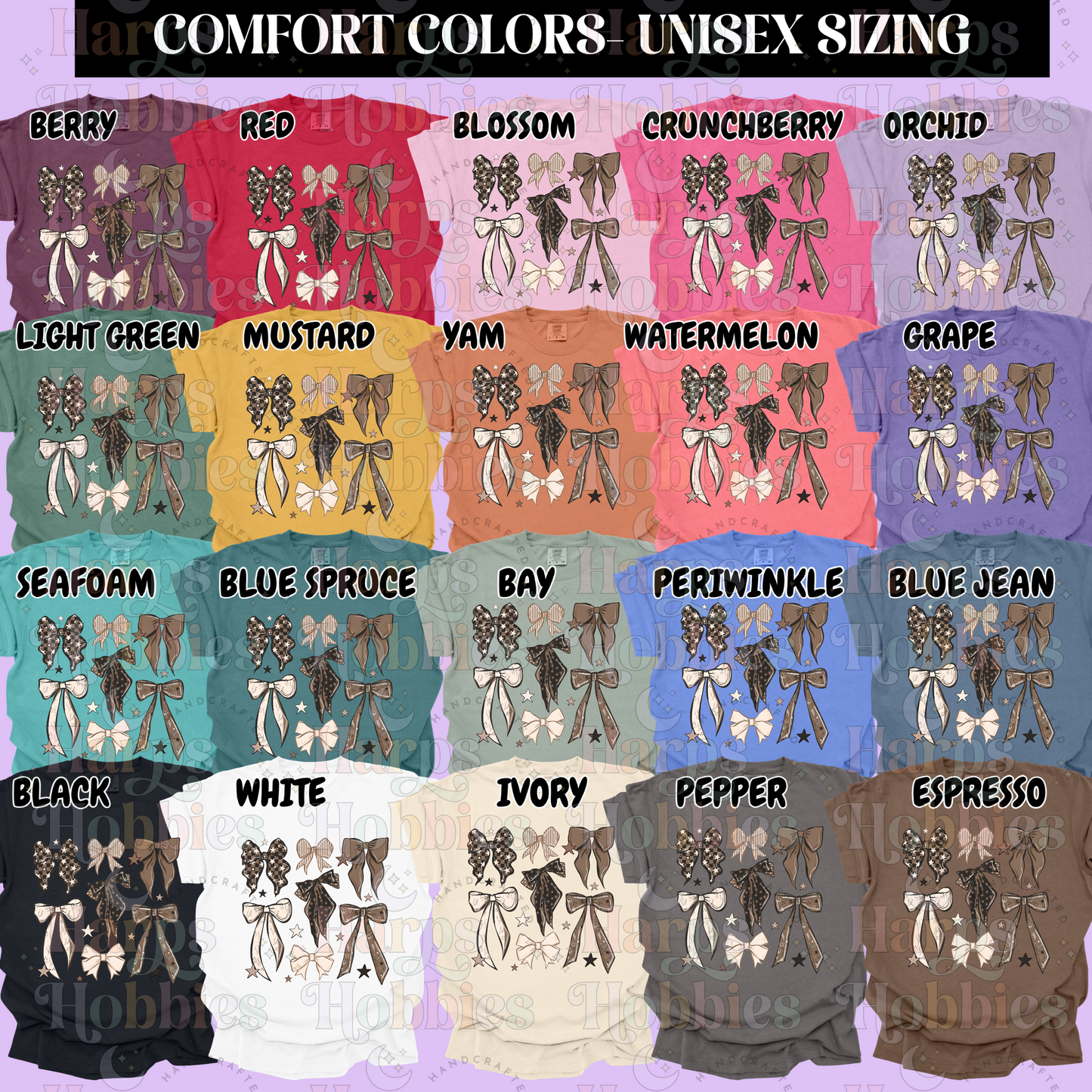 Boho Bows (tshirt/sweatshirt)
