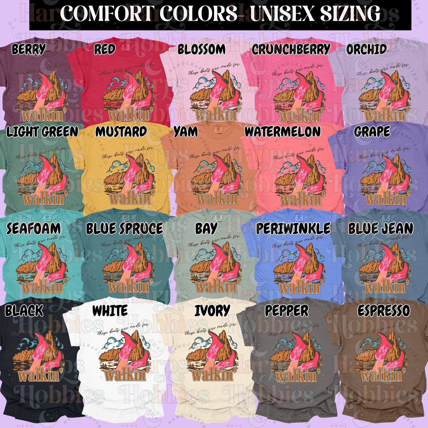 Boots are made for walkin' (tshirt/sweatshirt)