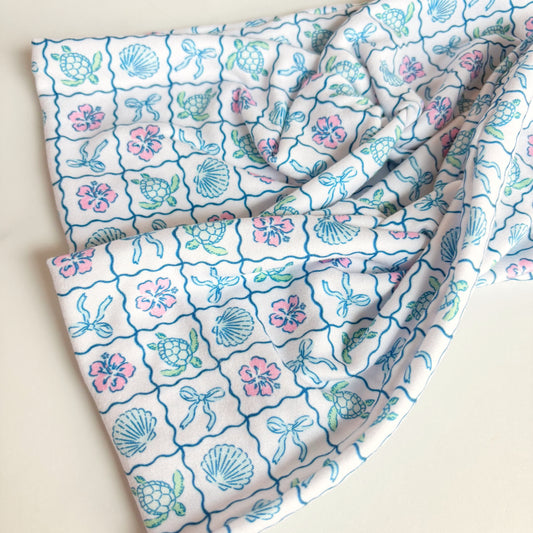 Turtle Patchwork Headband