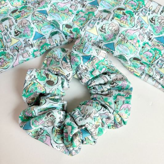 Zoo Animals Scrunchie (Regular)