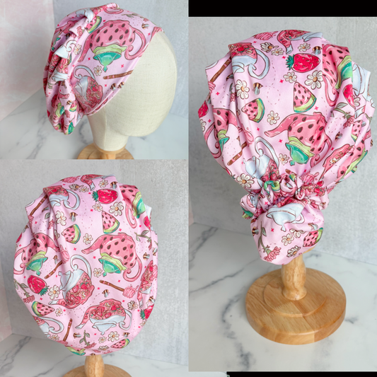 Watermelon Teapots Scrub Hat