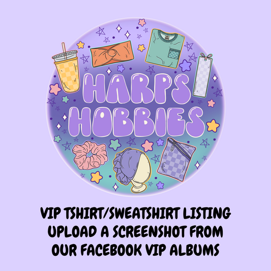 Facebook VIP listing (tshirt/sweatshirt)