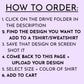 DRIVE FOLDER (tshirt/sweatshirt)