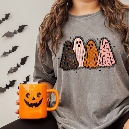 Halloween Ghosties (tshirt/sweatshirt)