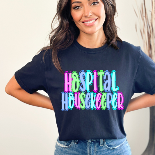 Hospital Housekeeper Neon (tshirt/sweatshirt)