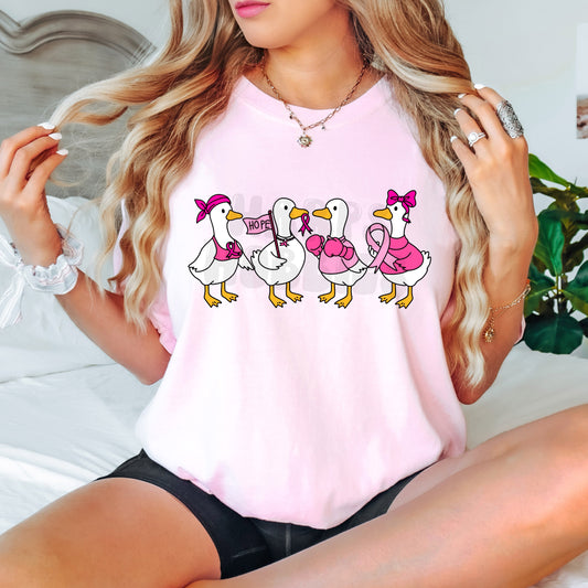Geese Breast Cancer Awareness (tshirt/sweatshirt)