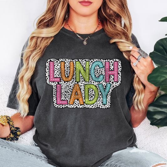 Spotted Lunch Lady (tshirt/sweatshirt)