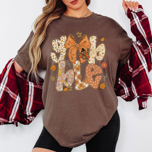 Gobble Cutesy (tshirt/sweatshirt)