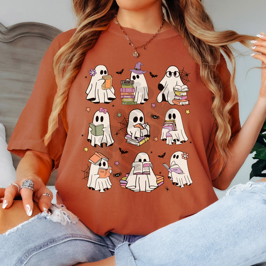 Ghostie Books (tshirt/sweatshirt)