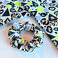 80s Halloween Leopard Scrunchie (Skinny)