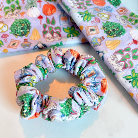 Spooky Plants Scrunchie (Skinny)