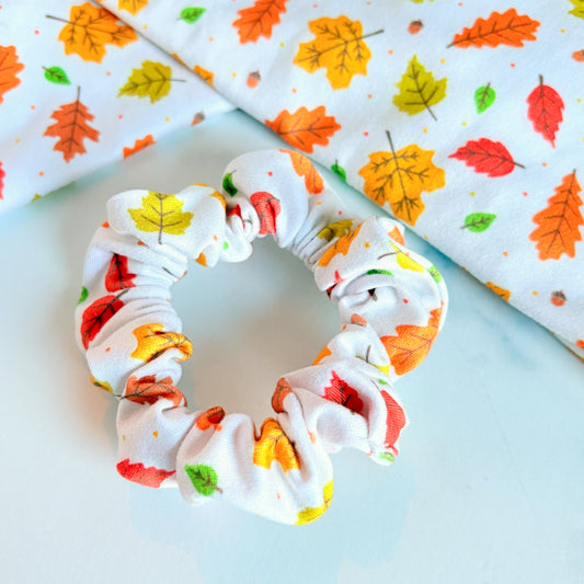 Fall Leaves Scrunchie (Skinny)