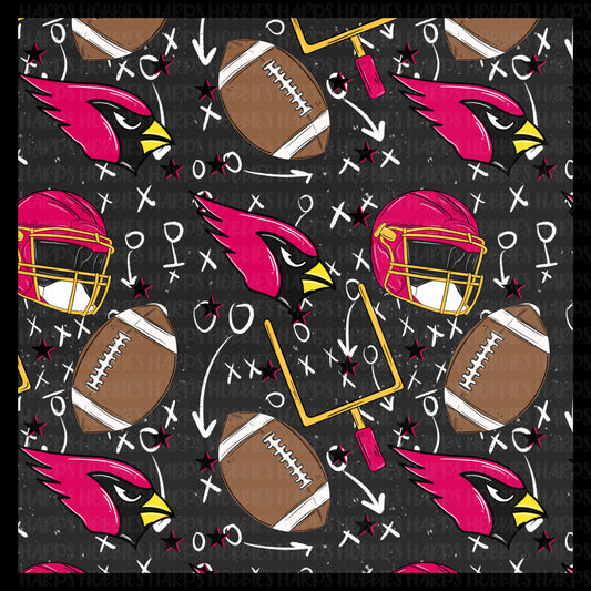 Arizona Cardinals (headband/scrunchie)