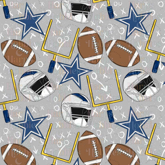 Dallas Cowboys (headband/scrunchie)