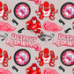 Detroit Red Wings (headband/scrunchie)