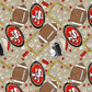 San Francisco 49ers (headband/scrunchie)