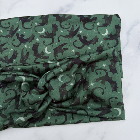 Green Dragons Headband