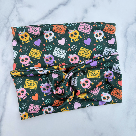Festive Skulls Headband