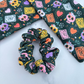 Festive Skulls Scrunchie (Skinny)
