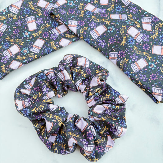 Take Your Meds Scrunchie (Regular)