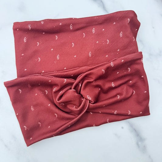 Maroon Wanderer Headband