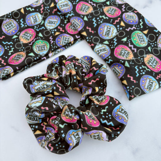 Positive Tamagotchi Scrunchie (Regular)