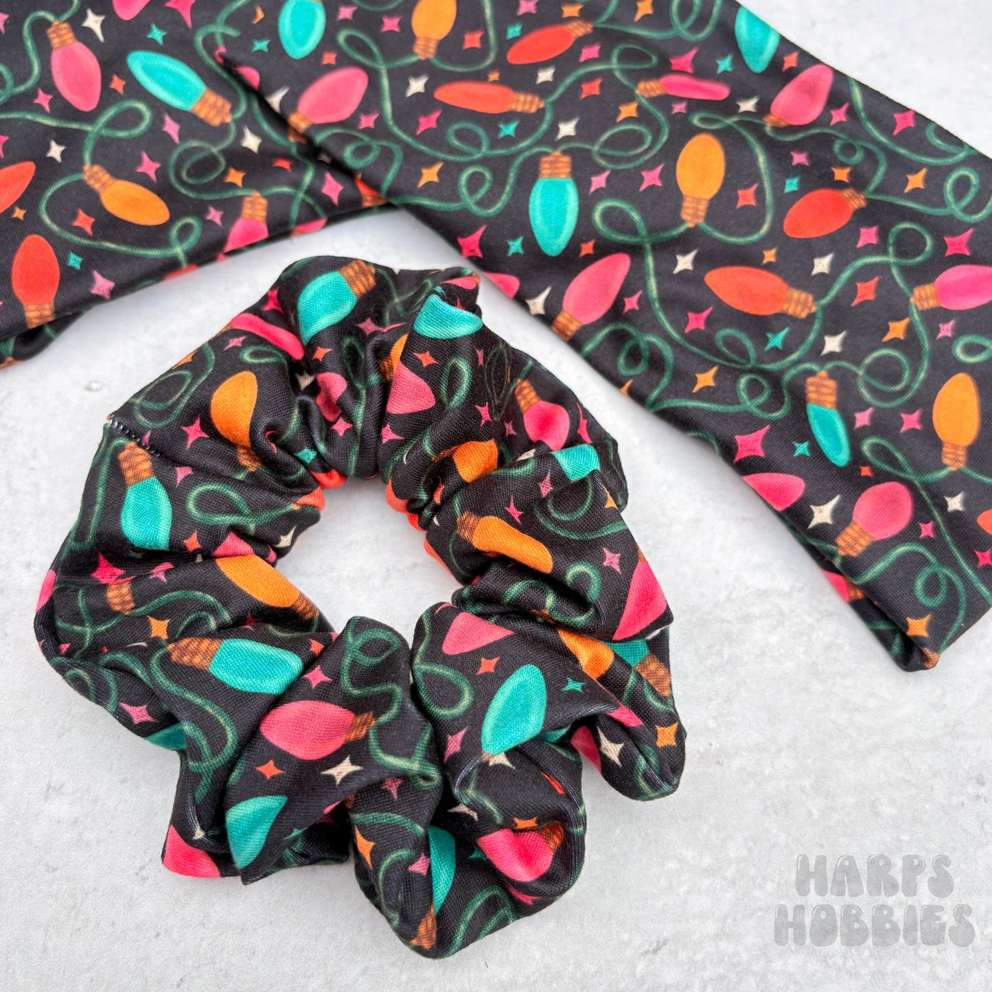 Christmas Lights Scrunchie (Regular)