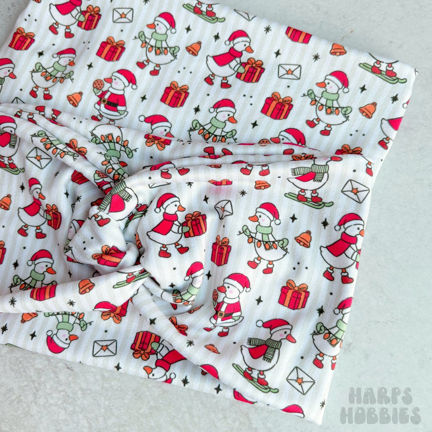 Holiday Geese Headband