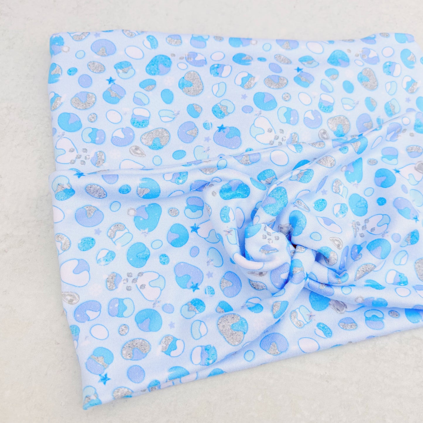 Snowy Cheetah Headband