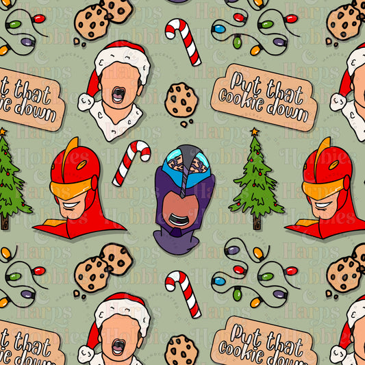 Jingle all the way (headband/scrunchie)