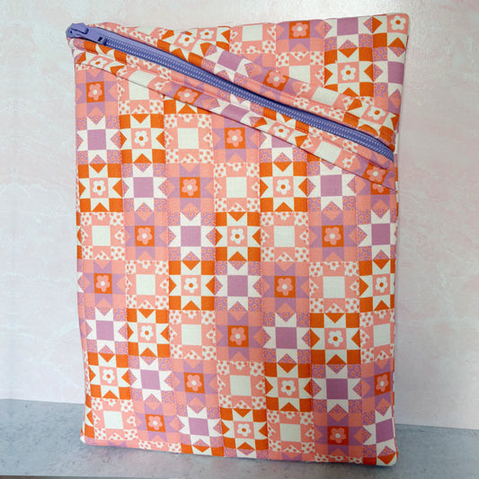 Boho Quilt Ereader/Book Sleeve (2 sizes)