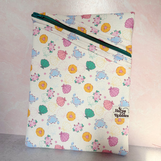 Little Crabby Ereader/Book Sleeve (2 sizes)