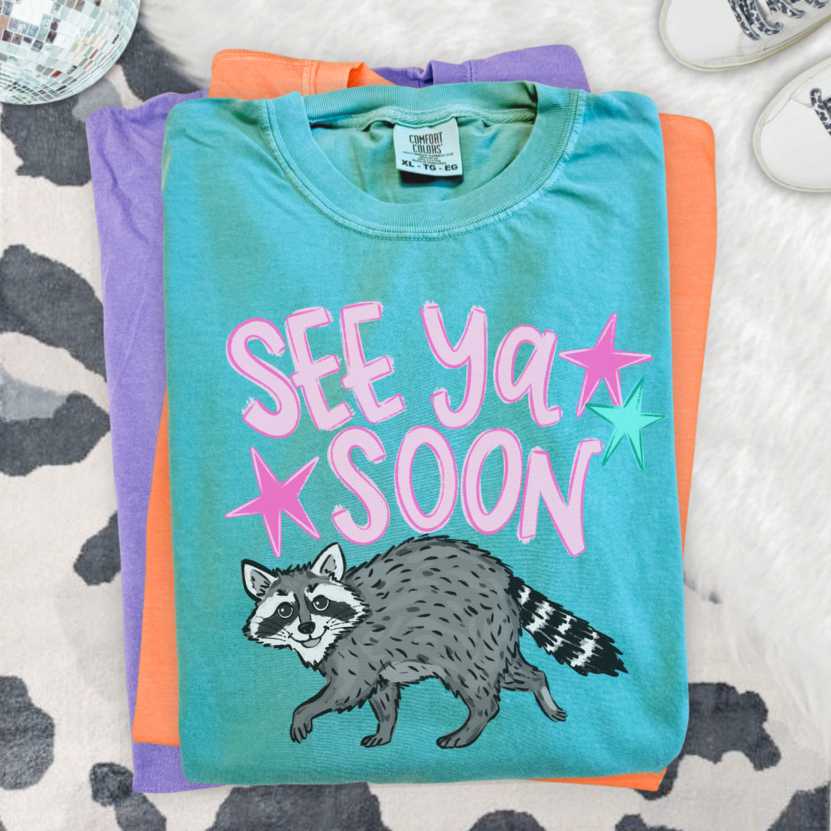 See Ya Soon Raccoon (tshirt/sweatshirt)