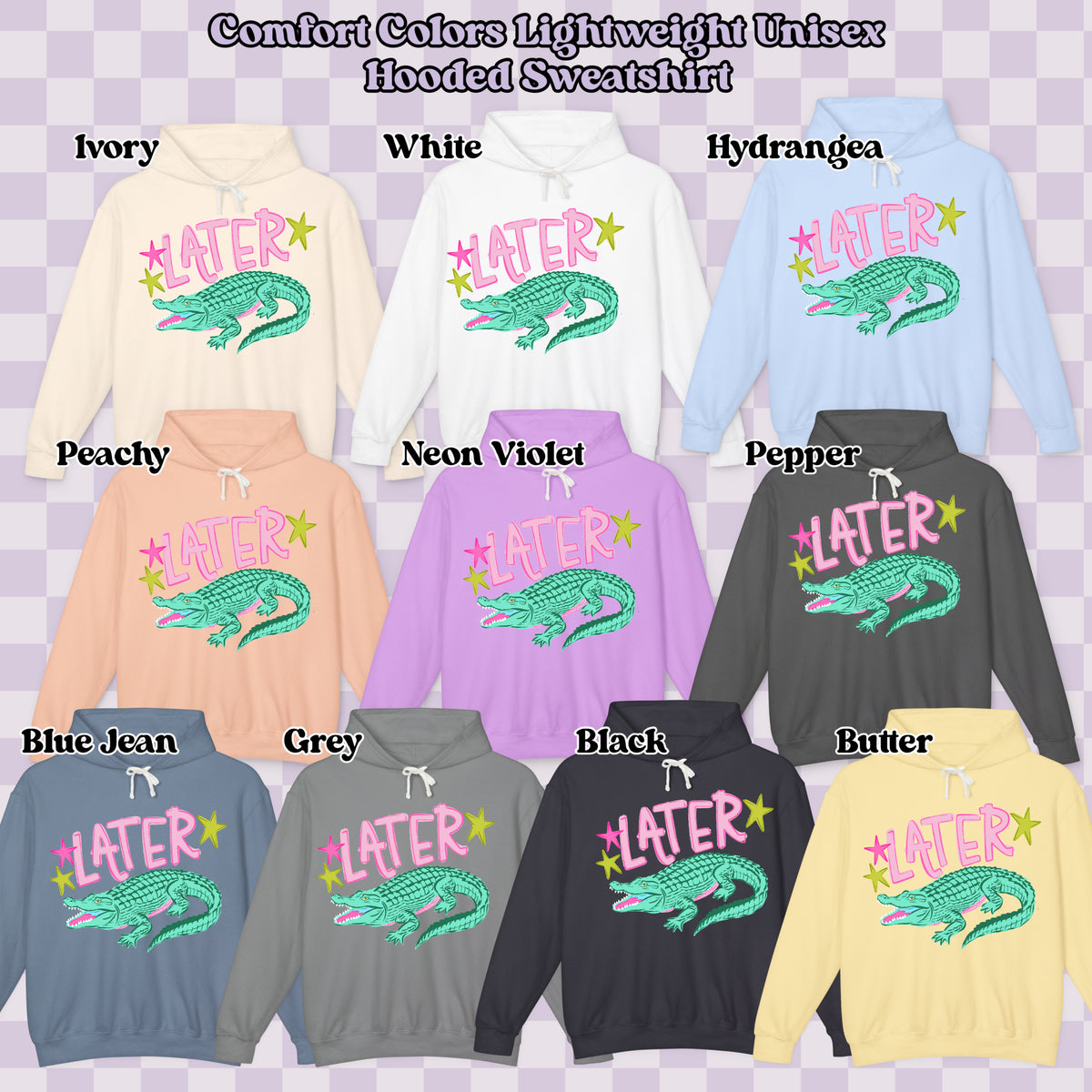 Later Alligator (tshirt/sweatshirt)