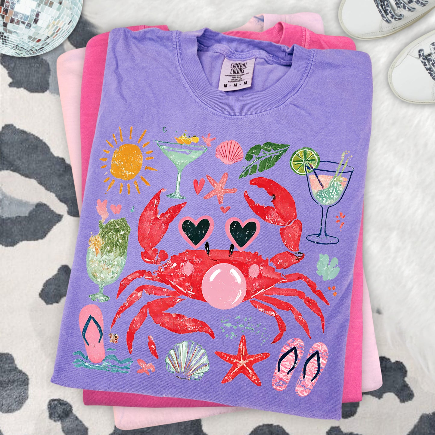 Bubblegum Crab (tshirt/sweatshirt)