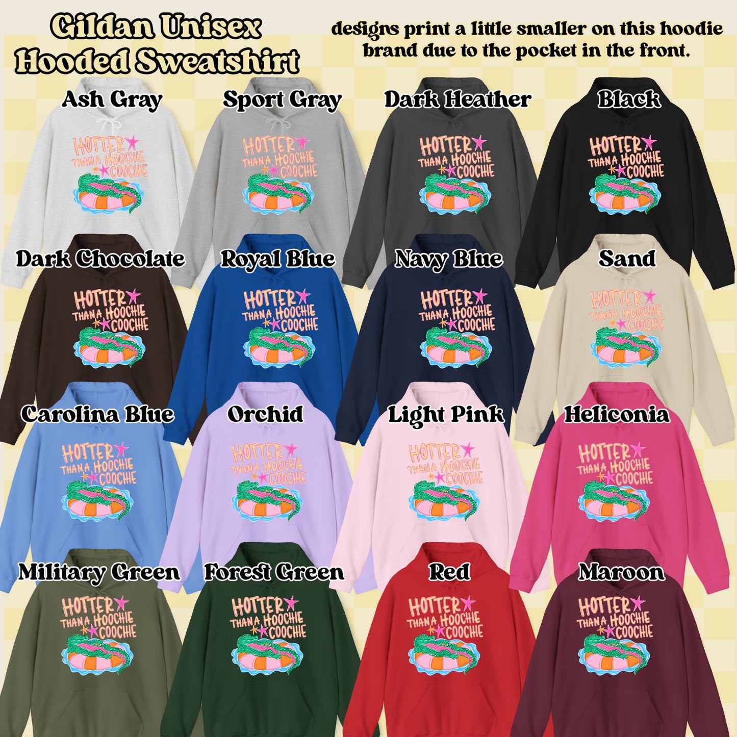 Hotter Than A Hoochie Coochie (tshirt/sweatshirt)