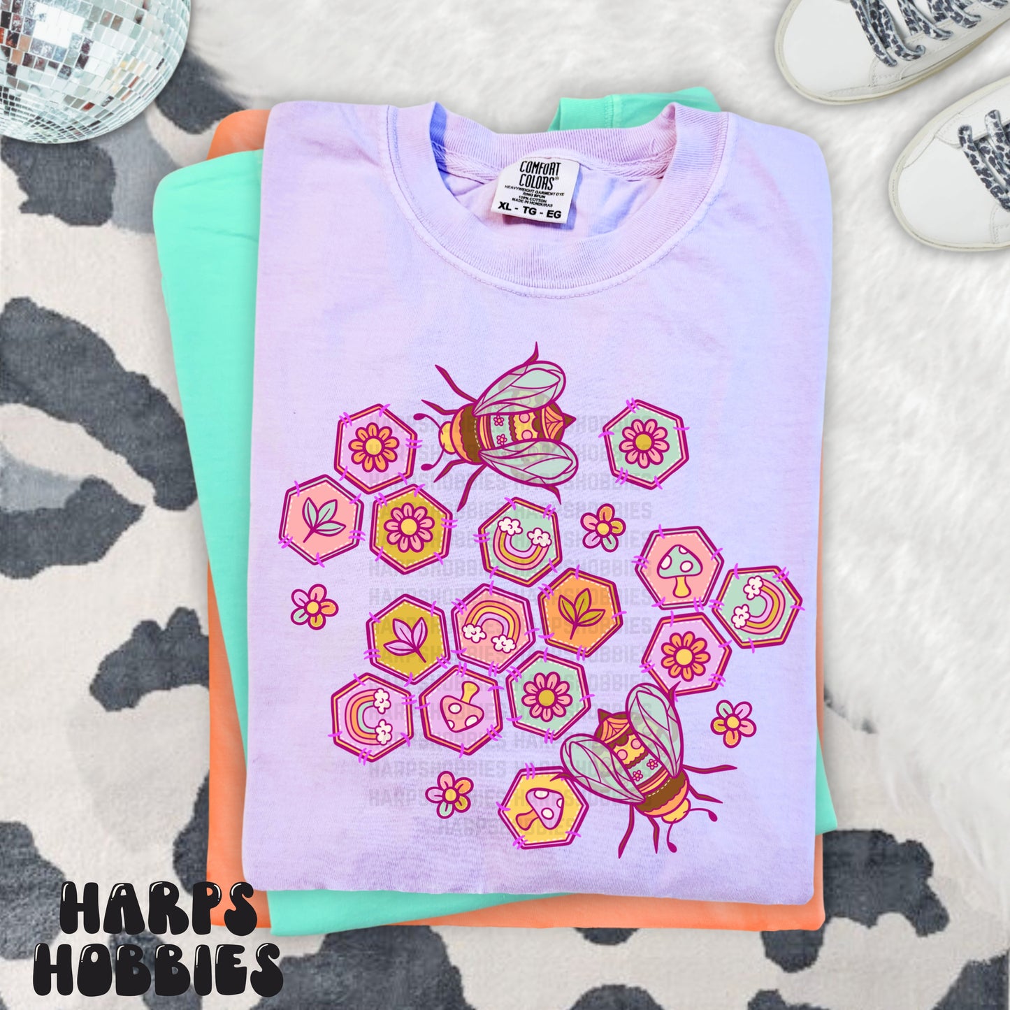 Doodle Bees (tshirt/sweatshirt)