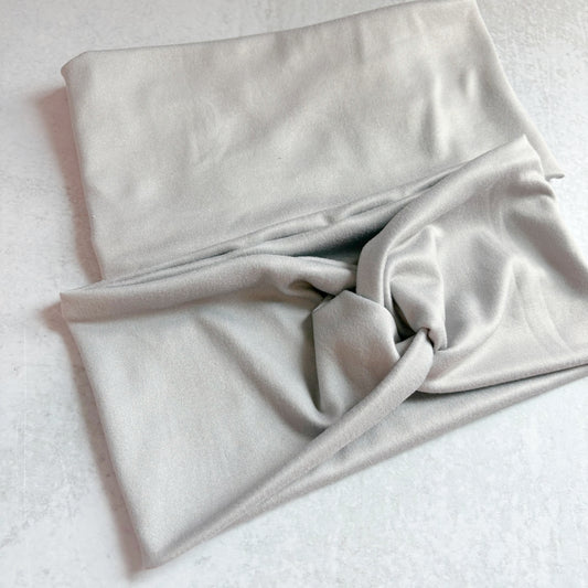 Light Gray Solid Headband