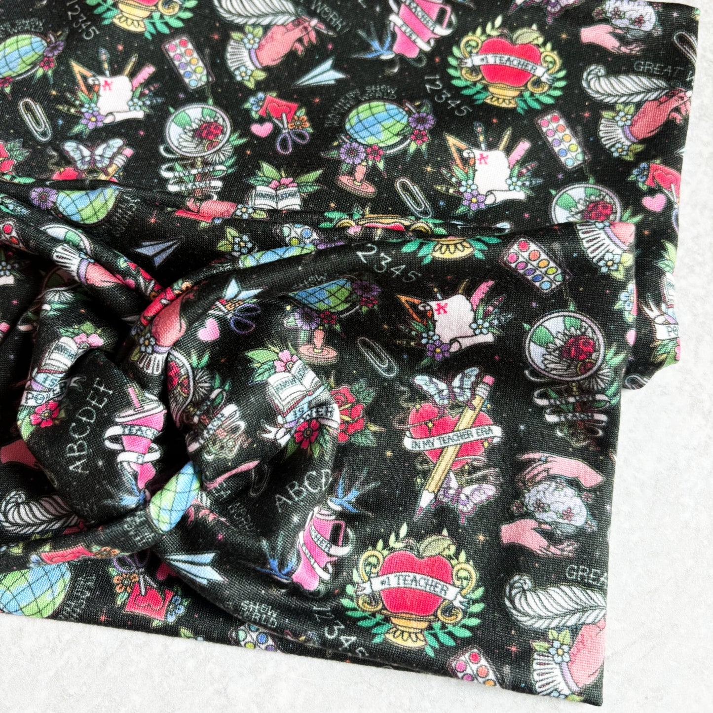 Teacher Tattoo Headband