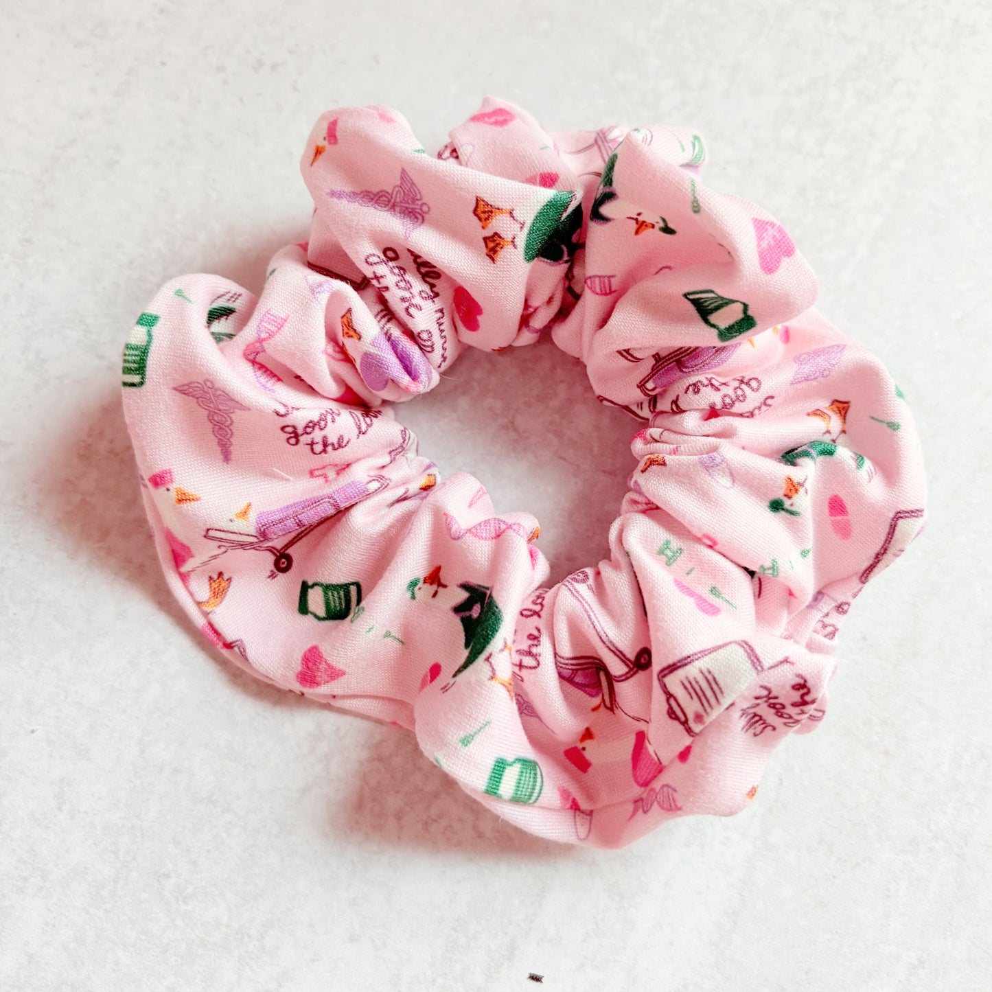 Charcoal Solid Scrunchie (Regular)