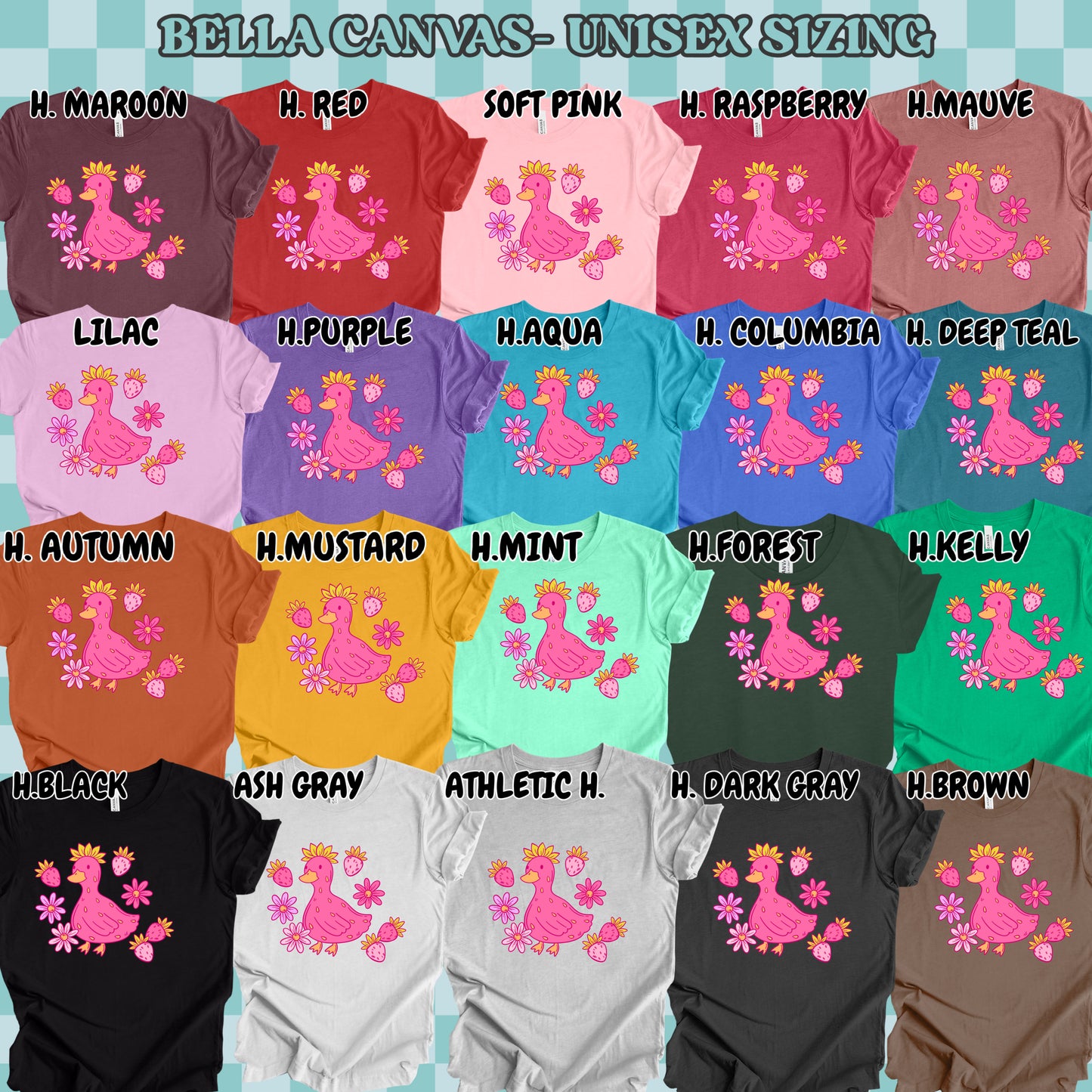 Berry Duck (tshirt/sweatshirt)