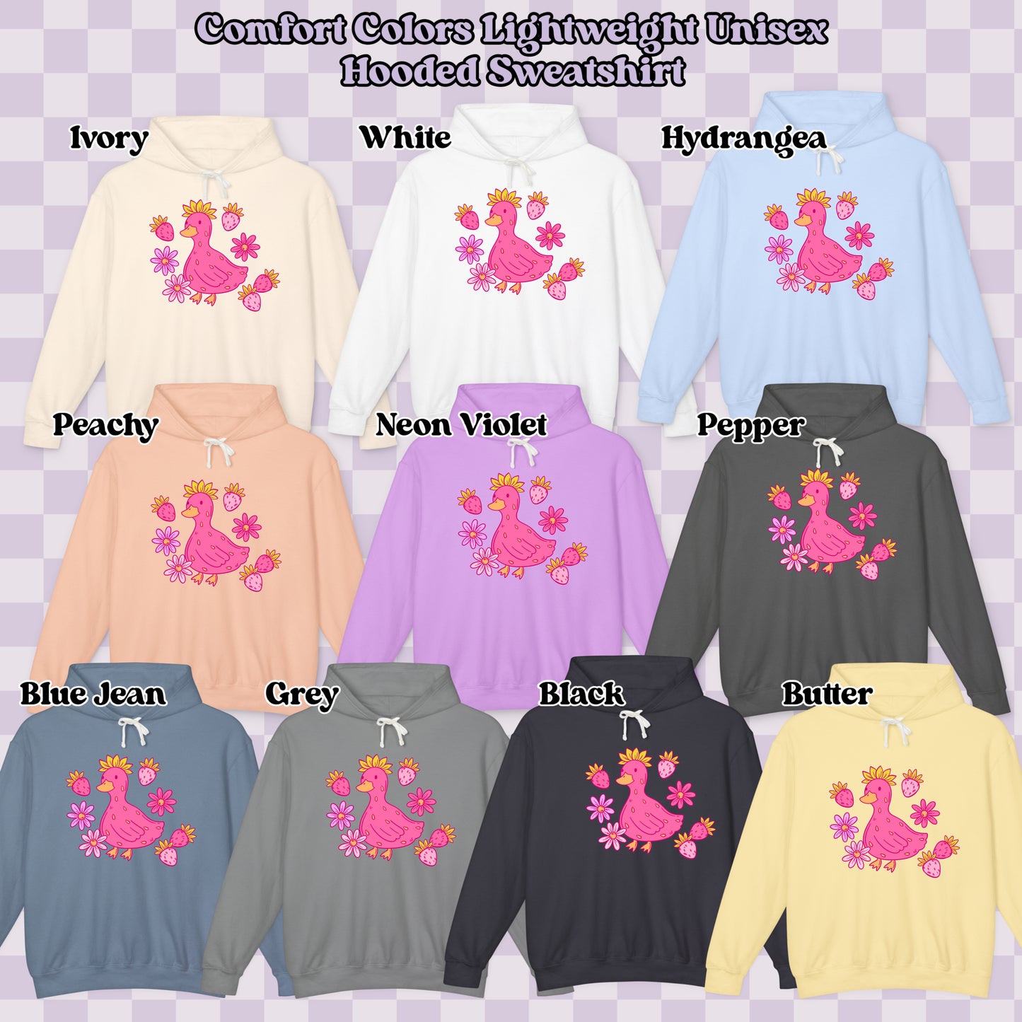 Berry Duck (tshirt/sweatshirt)