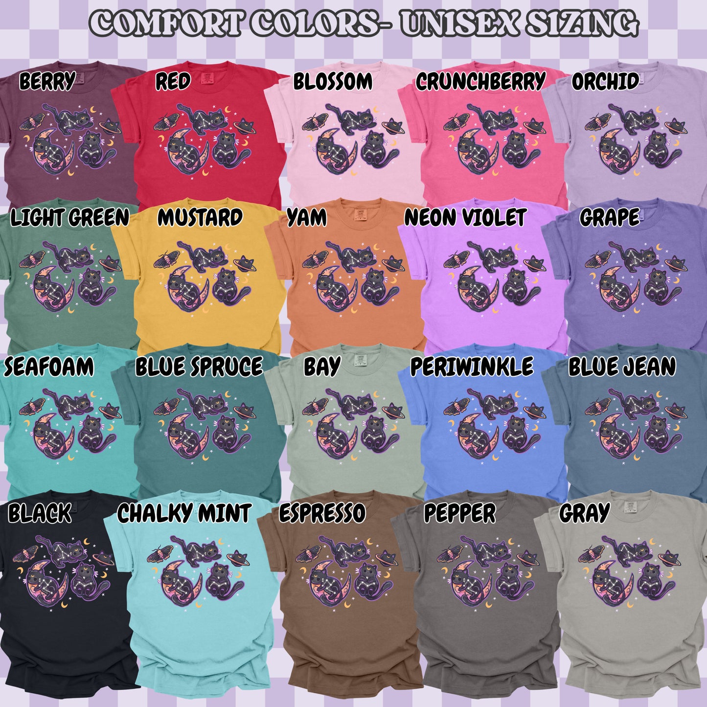 Cosmic Kitties (tshirt/sweatshirt)