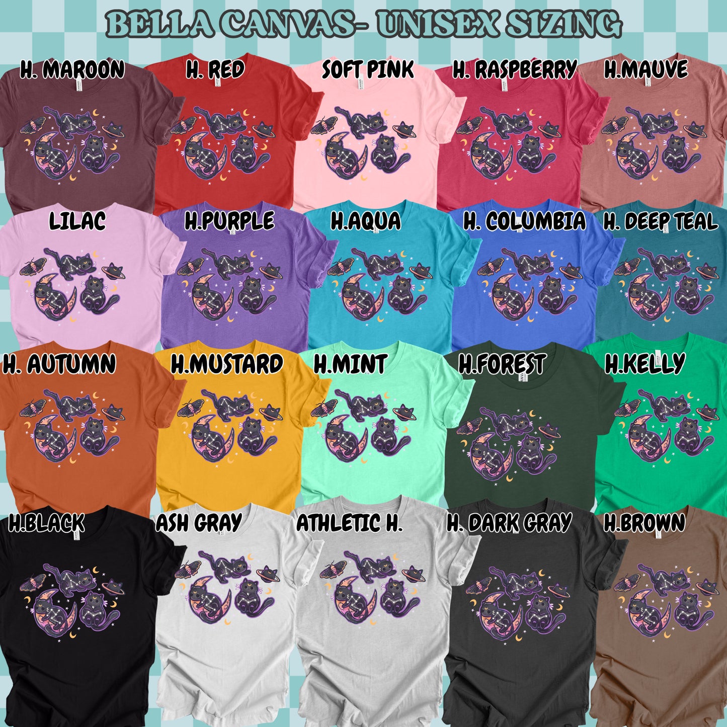 Cosmic Kitties (tshirt/sweatshirt)