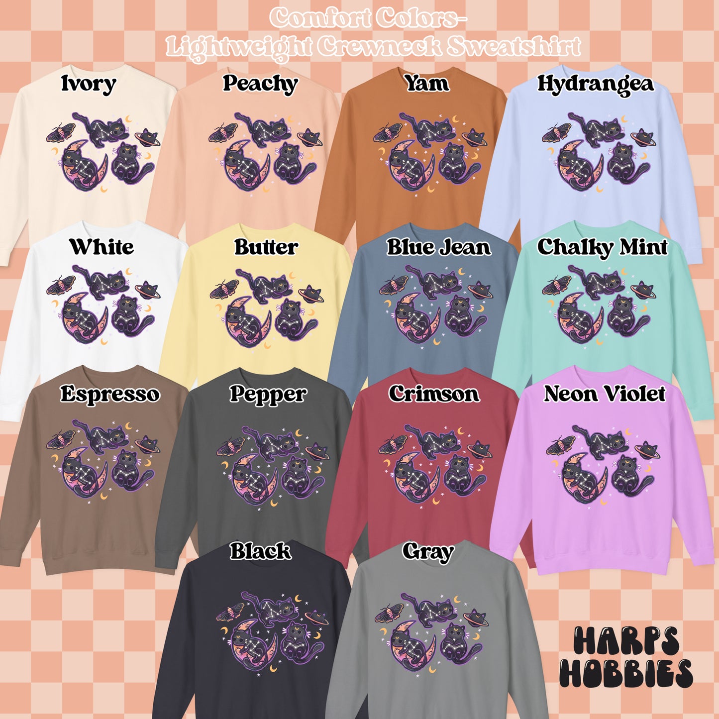Cosmic Kitties (tshirt/sweatshirt)